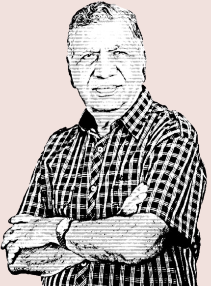 मणिमोहन चवरे 'निमाड़ी' — पेंसिल स्केच